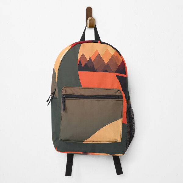 Item preview, Geometric sunset in the mountains designed and sold by Aaron2610.