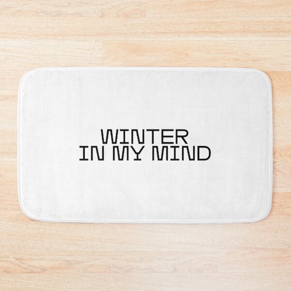 Item preview, Winter in my mind (black) designed and sold by didijuca.