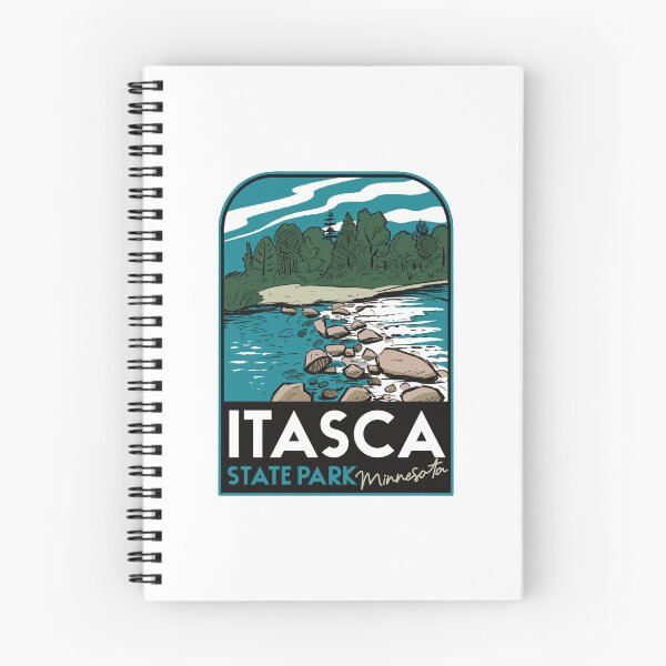 Item preview, Itasca State Park MN Badge designed and sold by HalpinDesign.