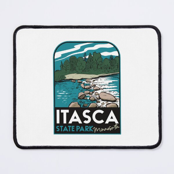 Item preview, Itasca State Park MN Badge designed and sold by HalpinDesign.