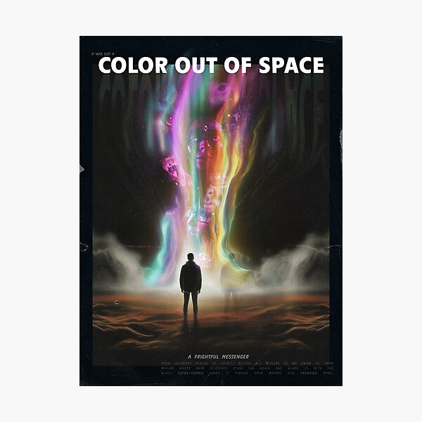 COLOR OUT OF SPACE - CINEMA FAN ART Photographic Print