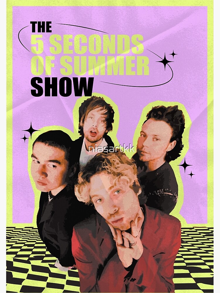 "The 5sos5 show tour" Poster for Sale by niasartkk Redbubble