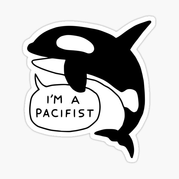 Item preview, Nonviolence Whale designed and sold by obinsun.