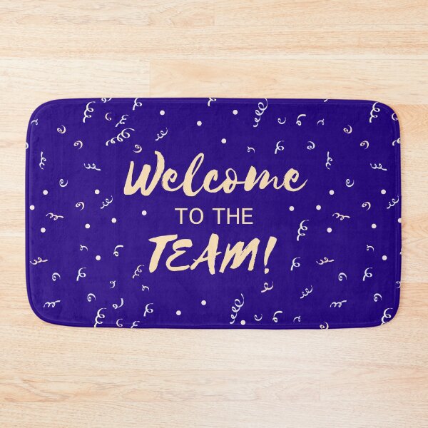 Item preview, Welcome to the Team - Gold Confetti Celebration designed and sold by inspirationzgal.