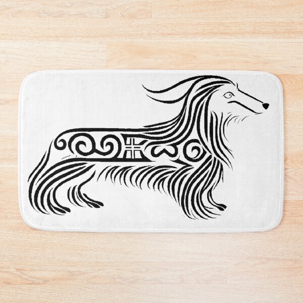 Item preview, Viking Dachshund Banner designed and sold by SilverFrog.