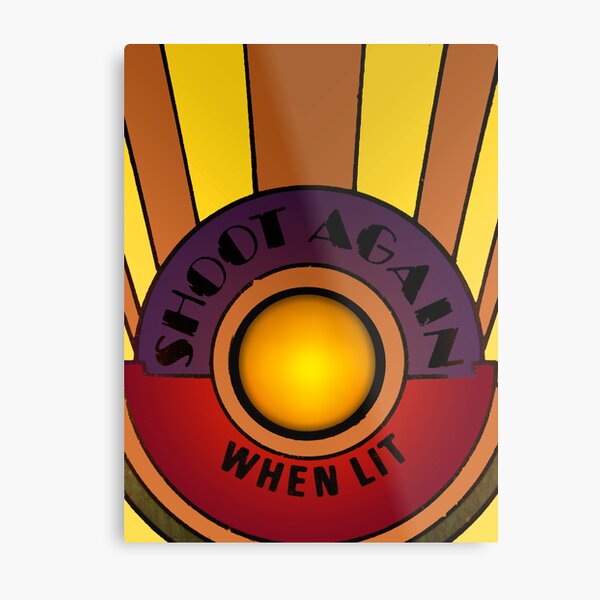 Special When Lit Metal Print