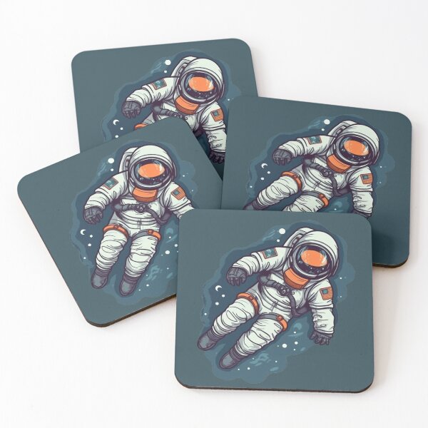 Item preview, Astronaut Floating in space designed and sold by m14arts.
