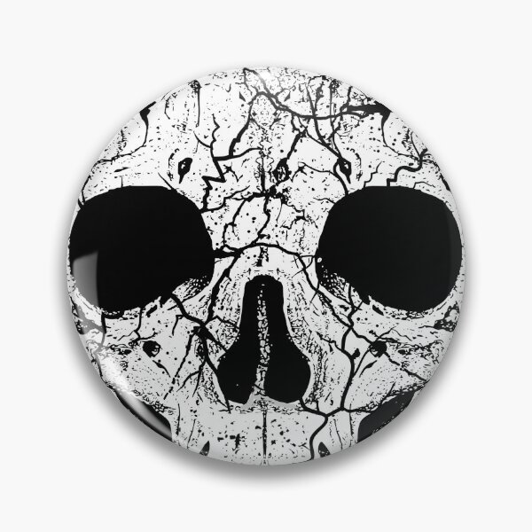 Item preview, DAMAGED SKULL - SIF designed and sold by AstrophobiaArt.