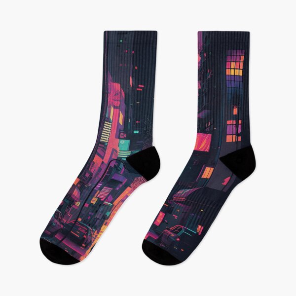 Item preview, Fragmented Street and pixelated shapes designed and sold by CreativeBoard.