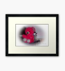 HAHA Mommy Can't Find Me Framed Print