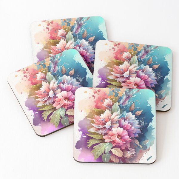 Item preview, Multiple colors Flower collection #7 watercolor designed and sold by LollyShineART.