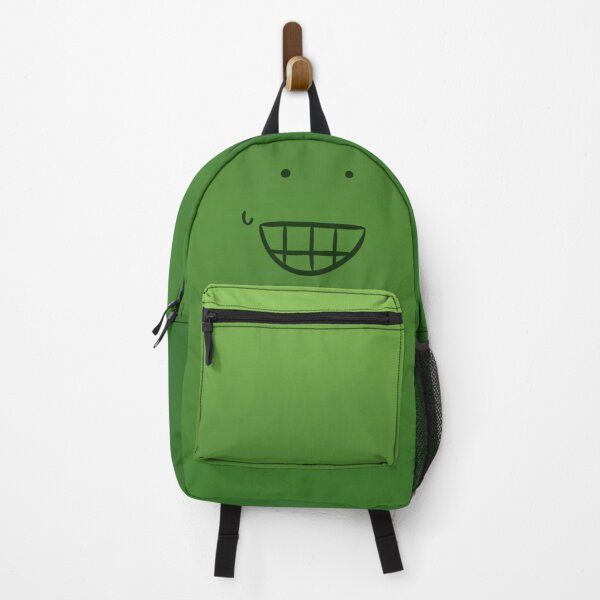 Vista previa del artículo con la obra «Liam Plecak de HFJone (SONRISA EXTRAÑA)», diseñado y vendido por Spits Designs.