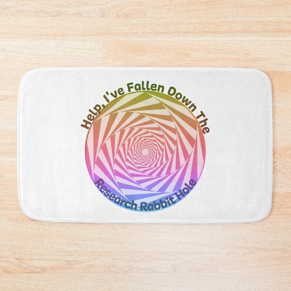 Item preview, Fallen Down the Research Rabbit Hole designed and sold by AF Stewart Art Designs.
