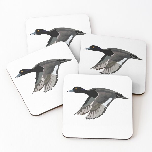 Item preview, T is for Tufted Duck, Tufted Duck Illustration – Beautiful Waterfowl Wildlife Art designed and sold by PrettylittlepastelUk.