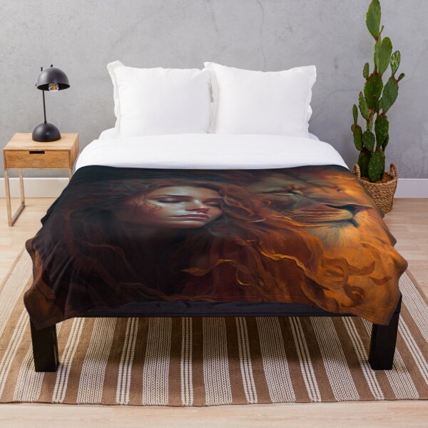 Item preview, "The Girl and her Lion" designed and sold by Krystian Maliszewski.