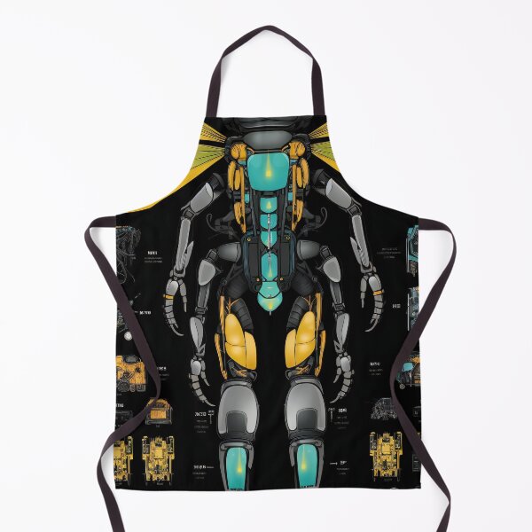 Item preview, Insect Exoskeleton Knolling Drawing | 8K | designed and sold by Hazmat-AI7.