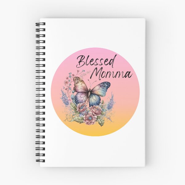 Artikelvorschau, Gesegnete Mama - Schmetterling und Blumen, gesegnete Mama - gesegnete Mutter entworfen und verkauft von Janetlousart.