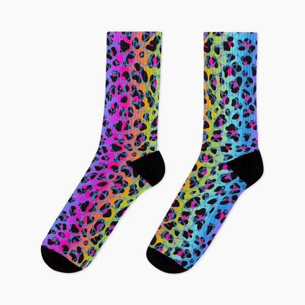 Item preview, Rainbow Leopard: 80's Style Neon Cheetah Print, Neon Cheetah Print: 80's Retro Rainbow Design designed and sold by Soundpups.