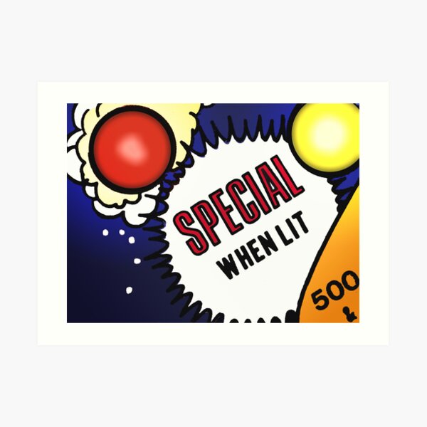 Special When Lit Art Print