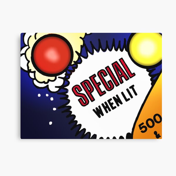 Special When Lit Canvas Print
