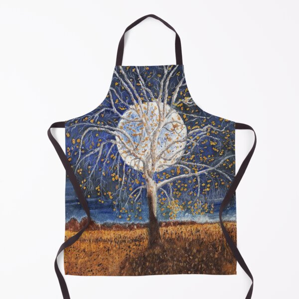 Item preview, Sycamore Tree Under a Blue Moon Batik designed and sold by The Elderberry Blossom.