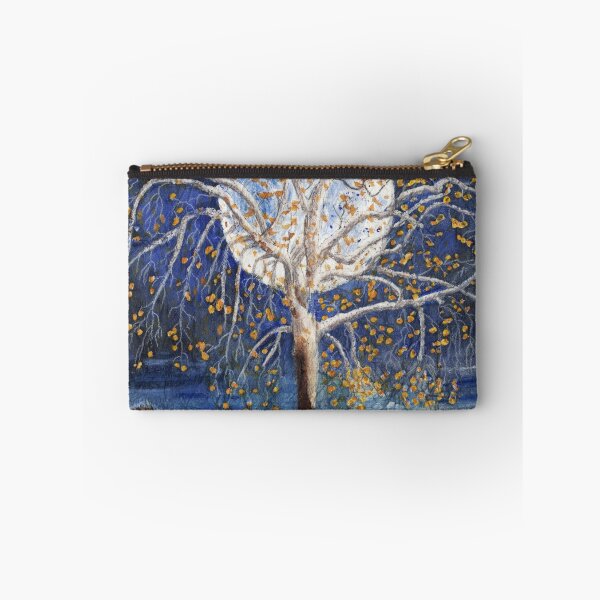 Item preview, Sycamore Tree Under a Blue Moon Batik designed and sold by The Elderberry Blossom.