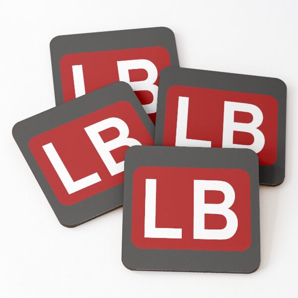 Item preview, LB Initials designed and sold by Jeallan Designs.