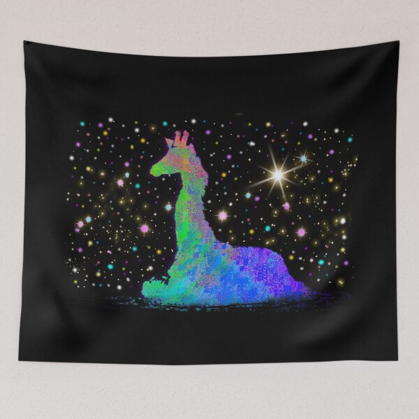 Item preview, STARRY NIGHT DREAMS GIRAFFE designed and sold by THE AMERICAN TEEVANGELIST.