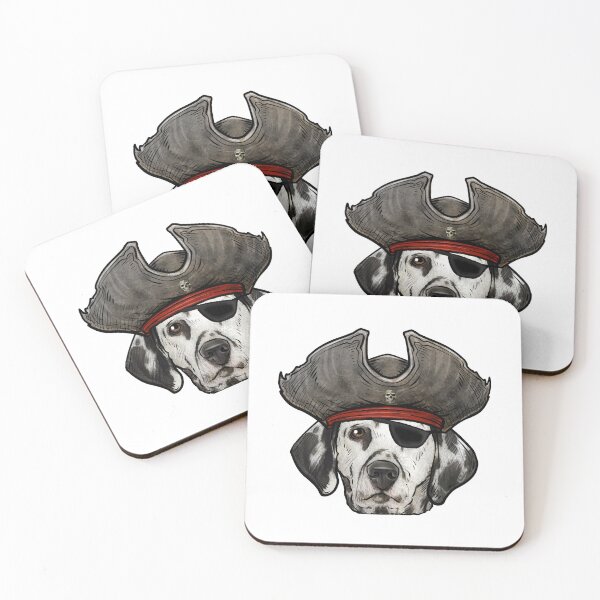 Item preview, Dalmatian Pirate designed and sold by whyitsme.