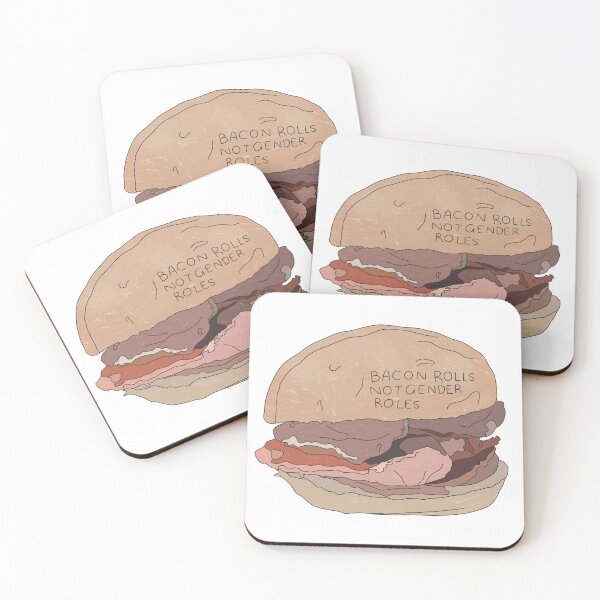Item preview, Bacon rolls not gender rolls designed and sold by PeachCatDesigns.