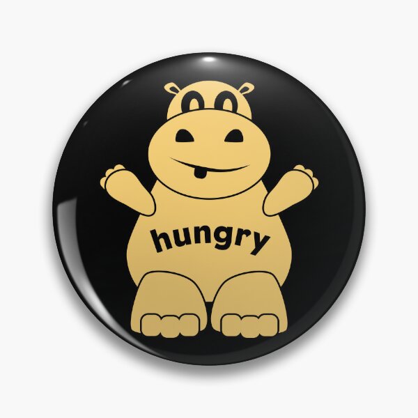 Item preview, Hungry Hippo Shirt and Sticker designed and sold by EndFlight.