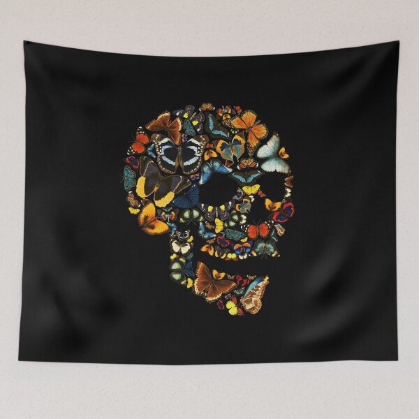 Item preview, Butterfly Skull Vintage by Tobe Fonseca designed and sold by Tobe Fonseca®.