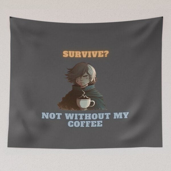 Item preview, Kelsier Mistborn Coffee Survive designed and sold by vexesama.