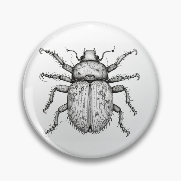 Item preview, Beetle Line Art designed and sold by UnicornFlamingo.