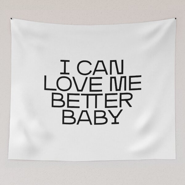 Item preview, I can love me better baby (black) designed and sold by didijuca.