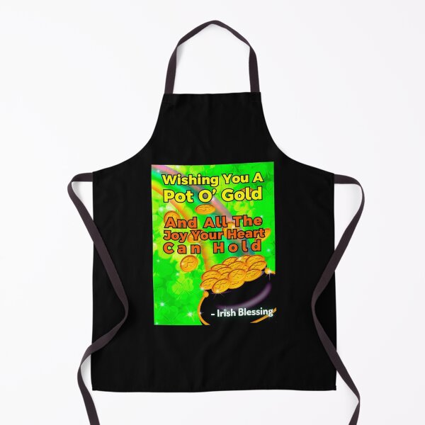 Item preview, Irish Blessing - Wishing You A Pot O’ Gold And All The Joy Your Heart Can Hold designed and sold by IrishProverbs.