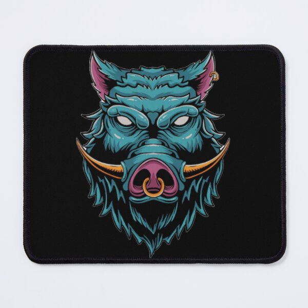 Item preview, Majestic Tusk - Beautiful Boar Head Illustration designed and sold by MediaPOX.