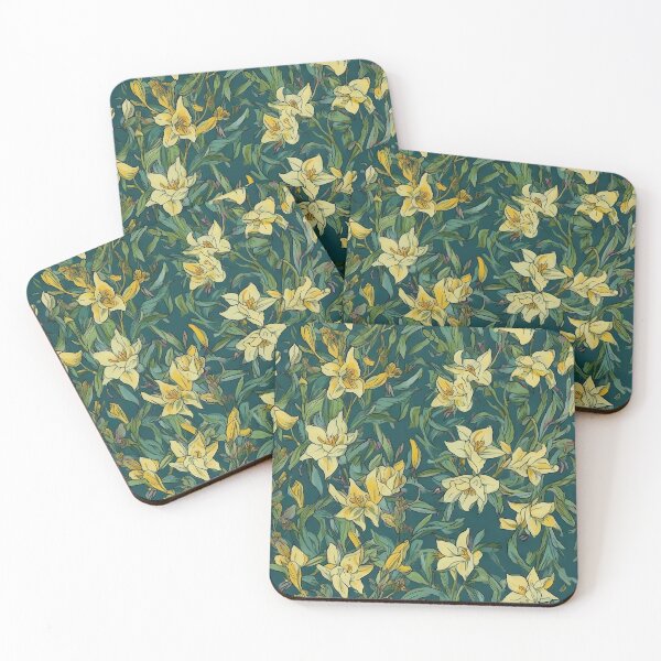Item preview, Lilly flower pattern Flower collection #9 designed and sold by LollyShineART.