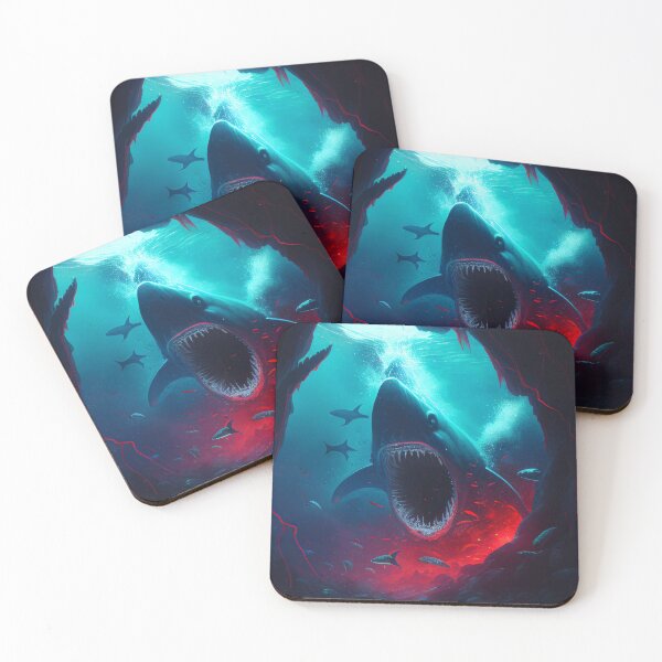 Item preview, Megalodon in the depths of the endless ocean designed and sold by Krystmiks.