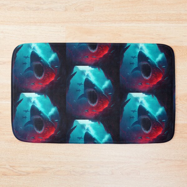 Item preview, Megalodon in the depths of the endless ocean designed and sold by Krystmiks.