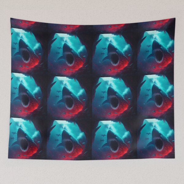 Item preview, Megalodon in the depths of the endless ocean designed and sold by Krystmiks.