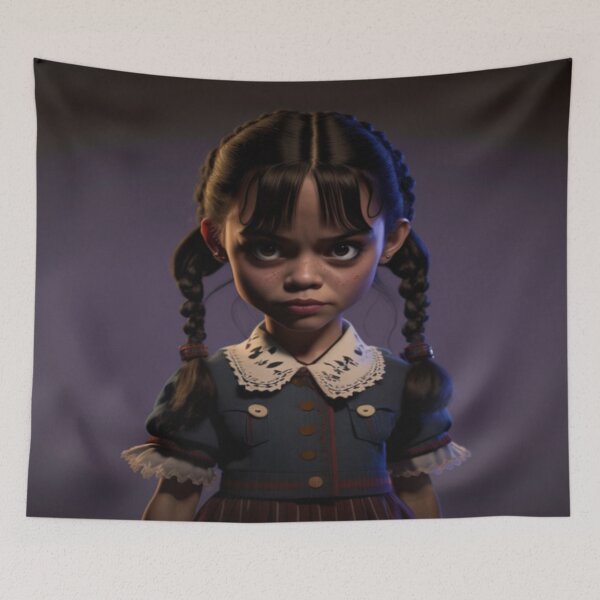 Item preview, Wandinha's Face designed and sold by CreativeBoard.