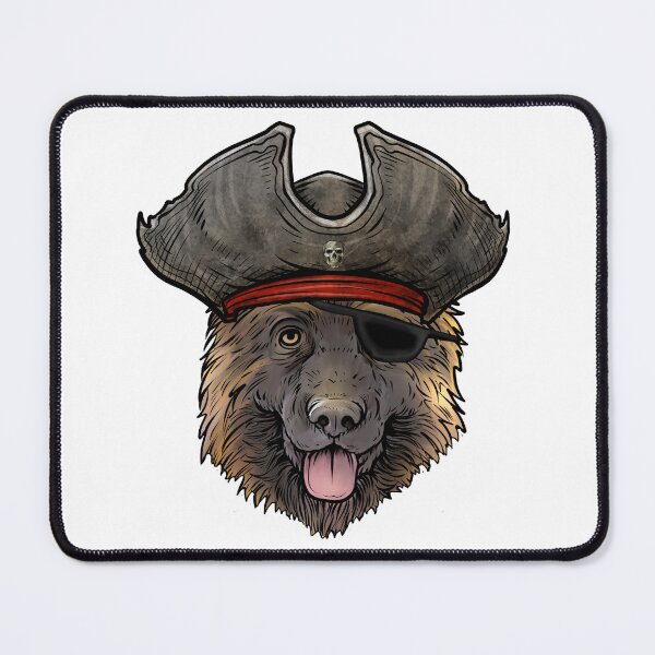 Item preview, German Shepherd Pirate designed and sold by whyitsme.