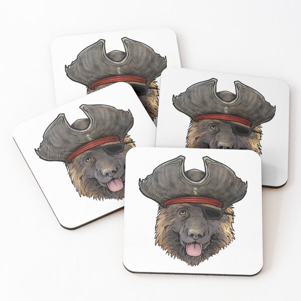 Item preview, German Shepherd Pirate designed and sold by whyitsme.