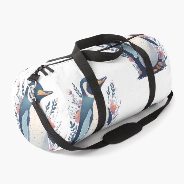 Item preview, Penguin with flowers designed and sold by monkycl.