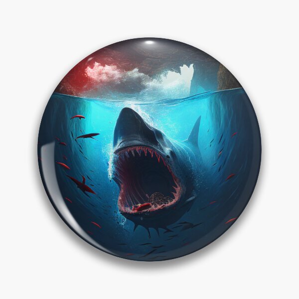 Item preview, Copy of Megalodon in the depths of the endless ocean designed and sold by Krystmiks.