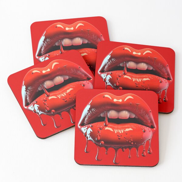 Item preview, Sexy Red Lips Art designed and sold by NTGUILTY.