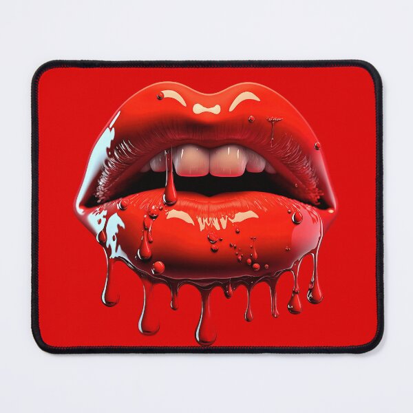 Item preview, Sexy Red Lips Art designed and sold by NTGUILTY.