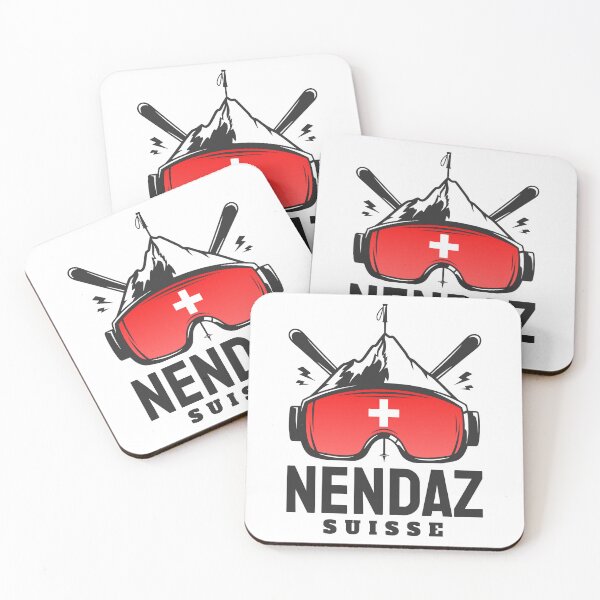 Item preview, Nendaz Switzerland Ski Resort Skiing Souvenir designed and sold by JackCurtis1991.