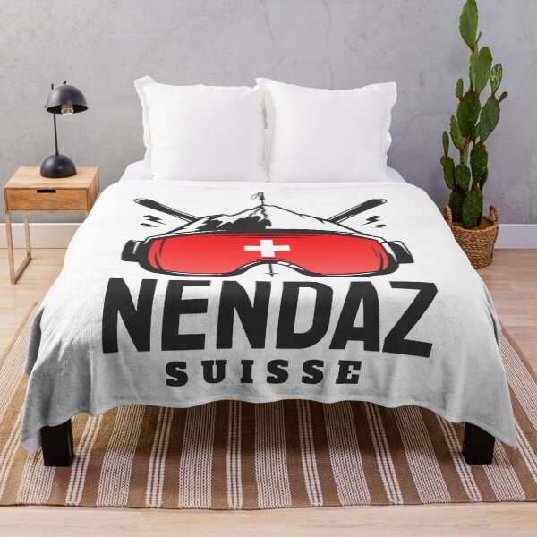 Item preview, Nendaz Switzerland Ski Resort Skiing Souvenir designed and sold by JackCurtis1991.